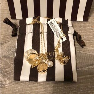 NWT Henri Bendel Adjustable Charm Necklace